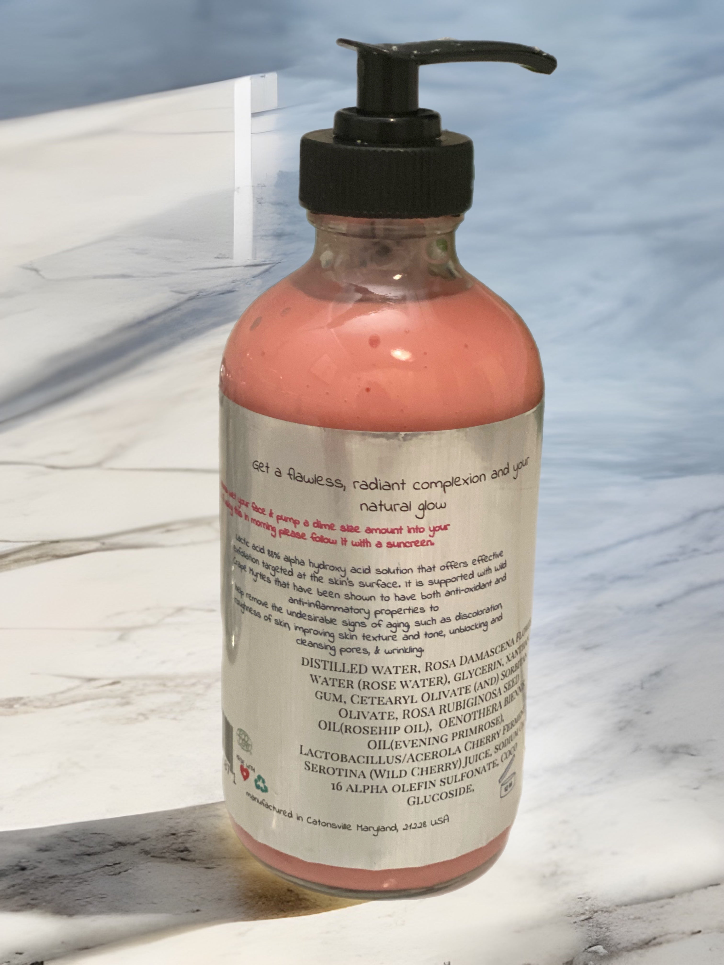 Cherrybomb milky face wash