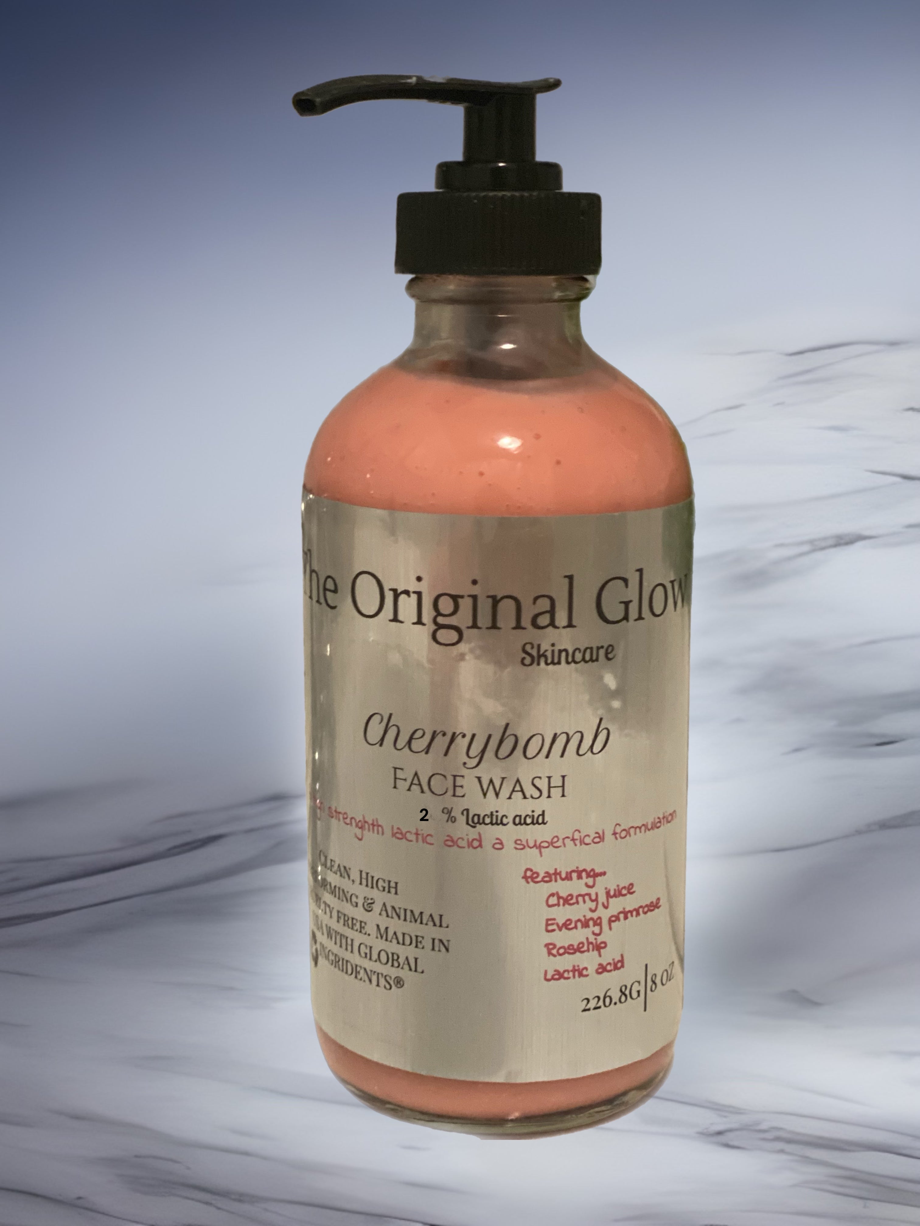 Cherrybomb milky face wash