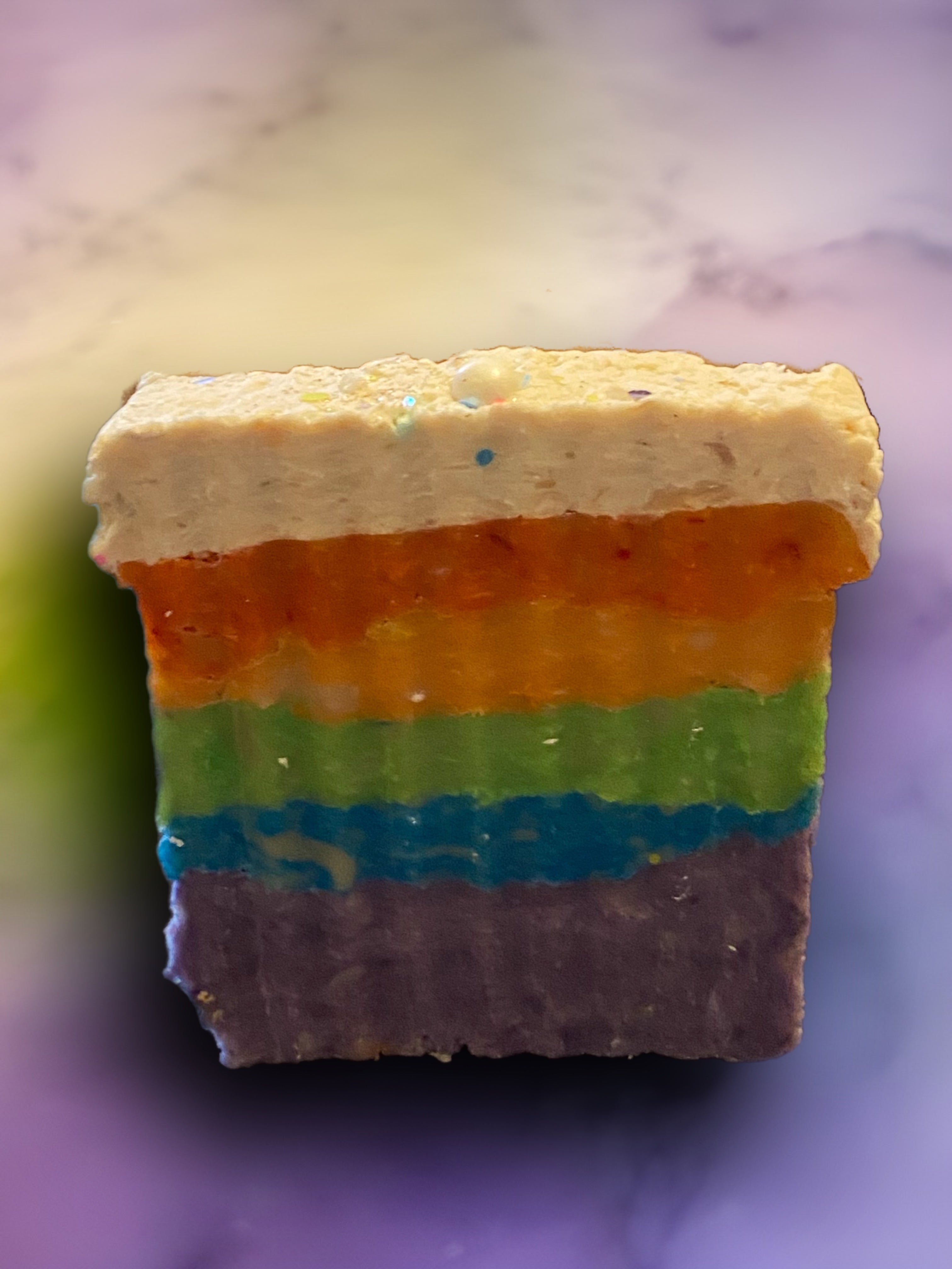 Rainbow Cake Soap